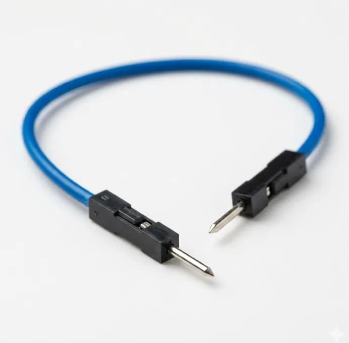 20cm Dupont Jumper Wires - Male to Male (40pcs) 2