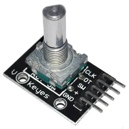 360 Degree Rotary Encoder Module with Push Button