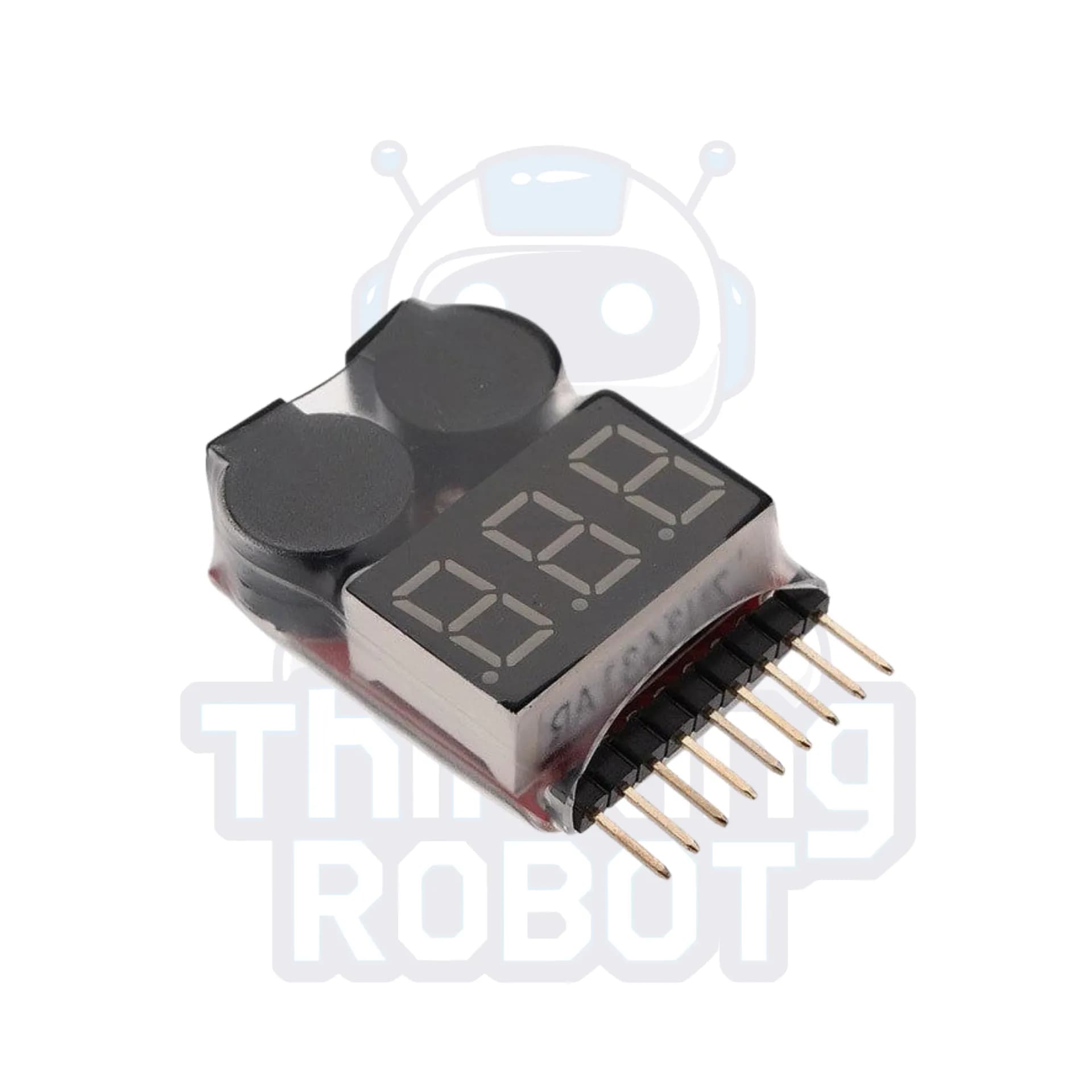 1-8S LiPo Battery Voltage Tester with Low-Voltage Alarm