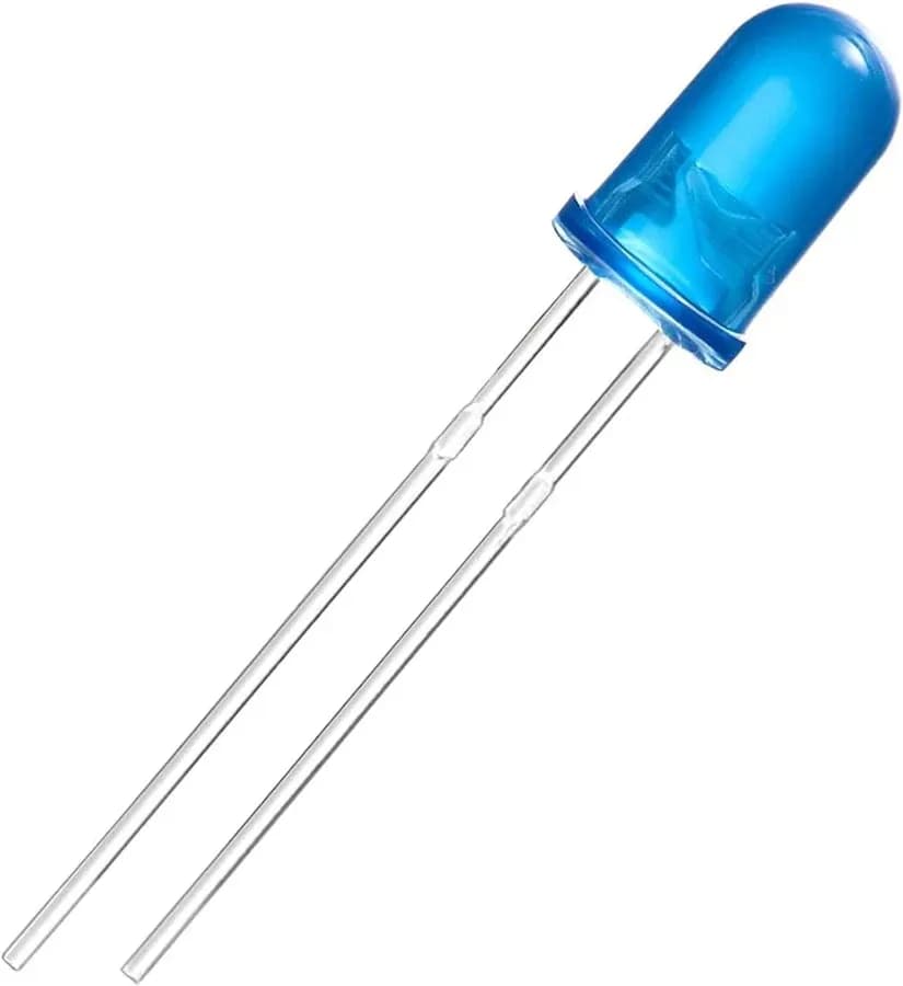 5mm Blue LED | Round Indicator LED for Electronics Projects