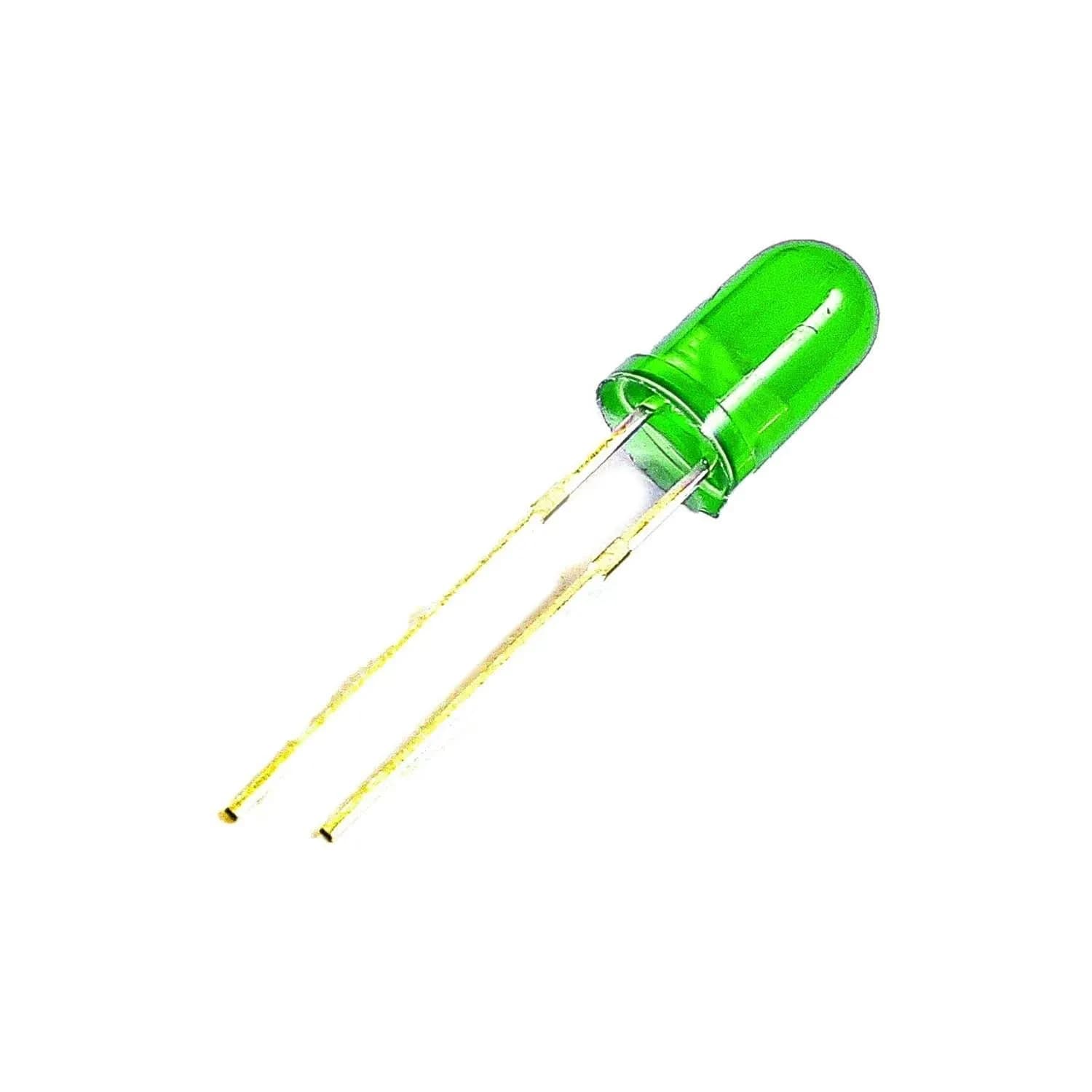 5mm Green LED | Round Indicator LED for Electronics Projects