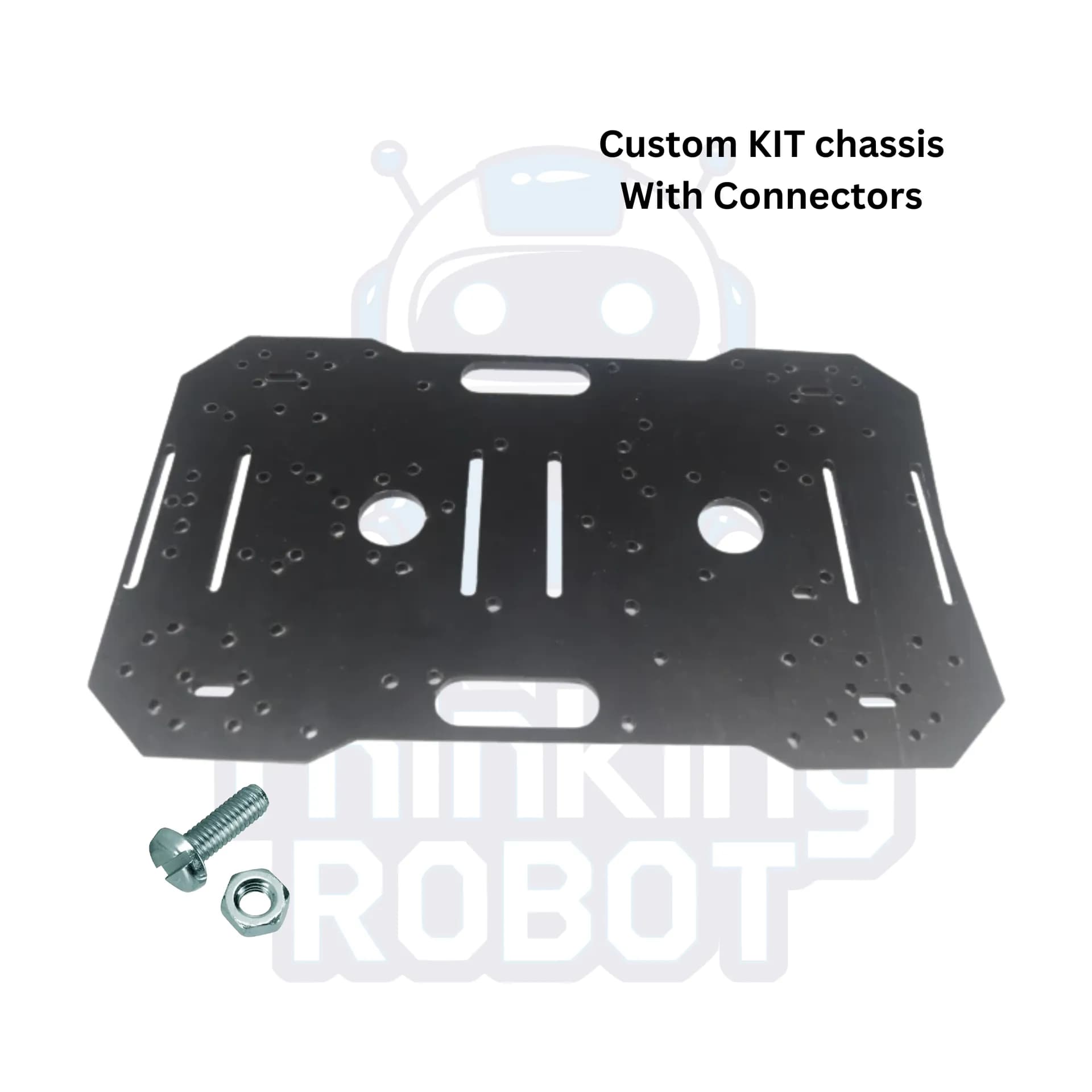 Custom RC Vehicle Chassis with Nut, Bolt and Screw Set