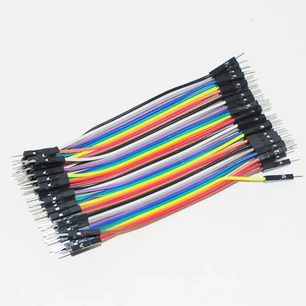 20cm Dupont Jumper Wires - Male to Male (40pcs)
