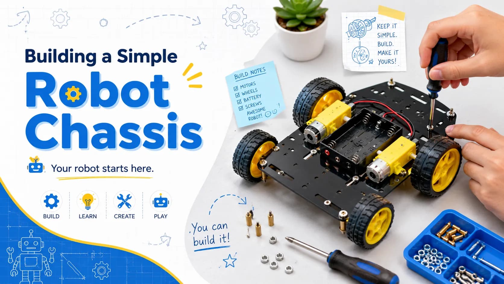 Designing and Building a Custom Mobile Robot Chassis: An Engineering Guide