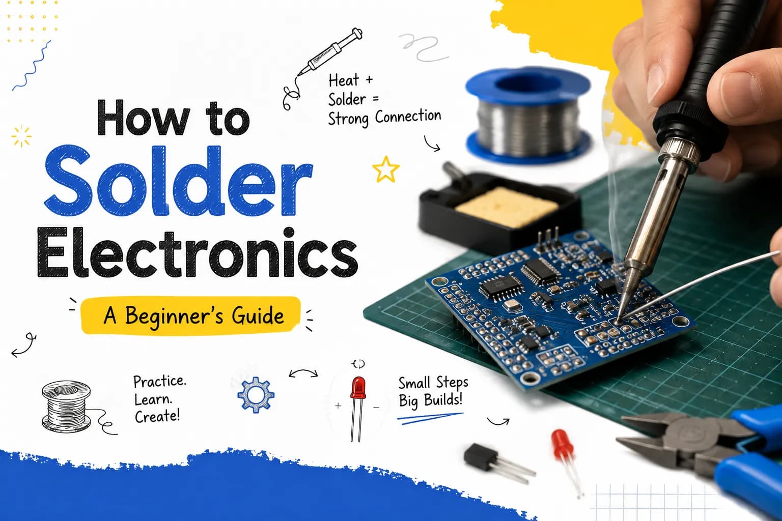 How to Solder Electronics: A Step-by-Step Beginner's Guide