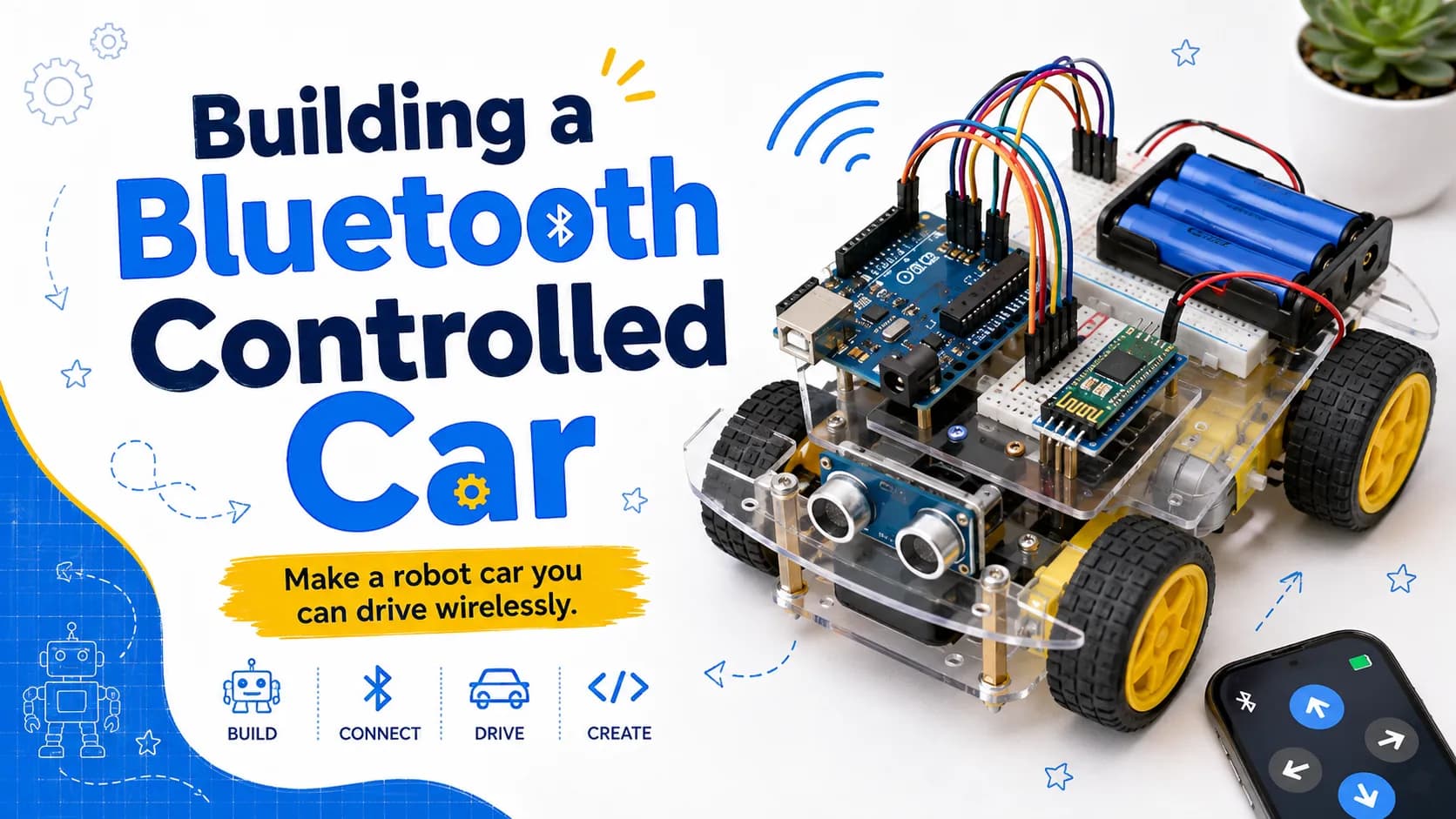 Building a Bluetooth Controlled Car: Architecture, Firmware, and Circuit Design