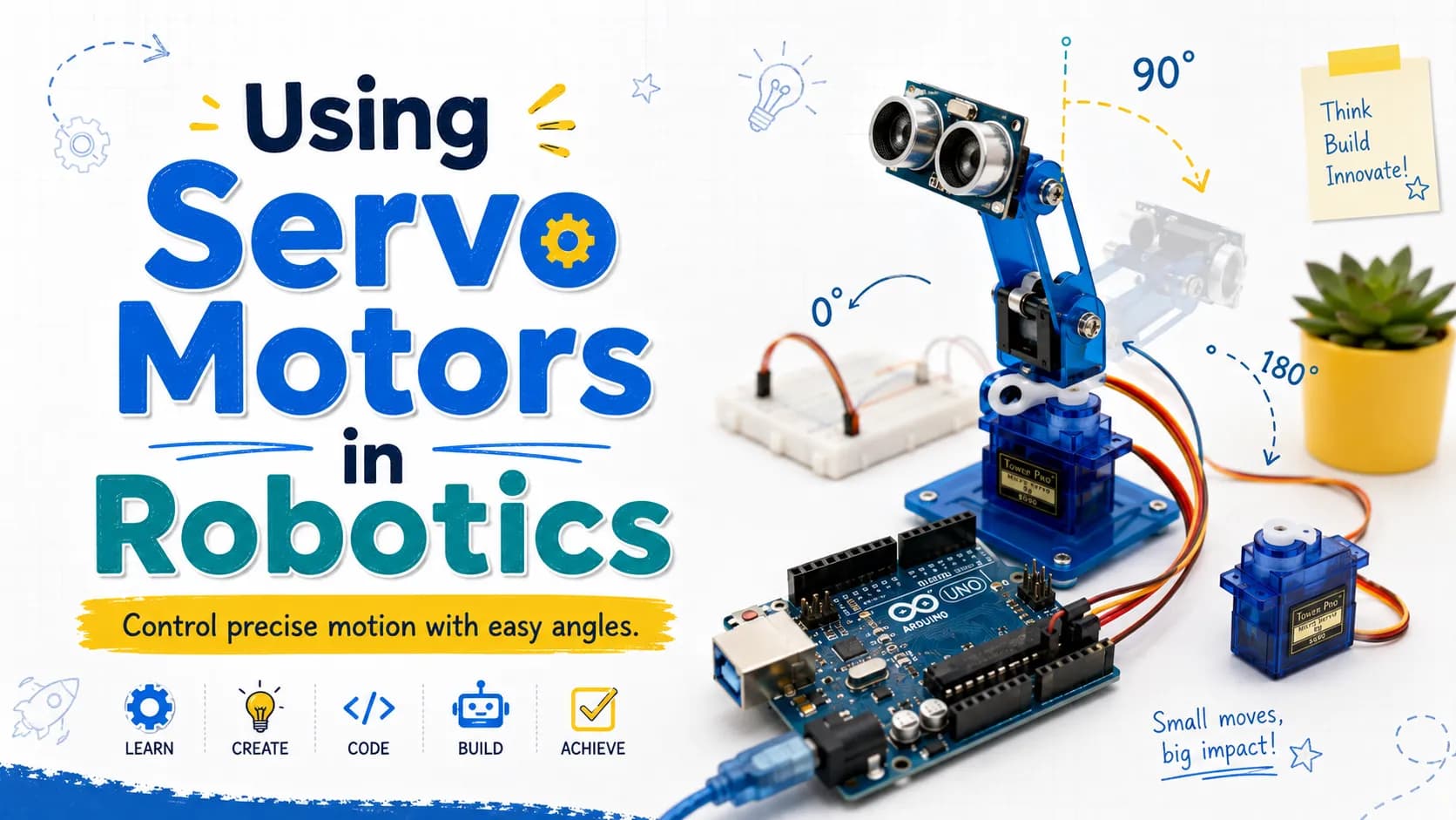 Using Servo Motors in Robotics: A Complete Beginner's Guide