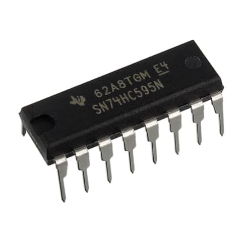 74HC595 8-Bit Shift Register (DIP-16)