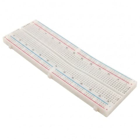 830 Tie-Point Solderless Breadboard