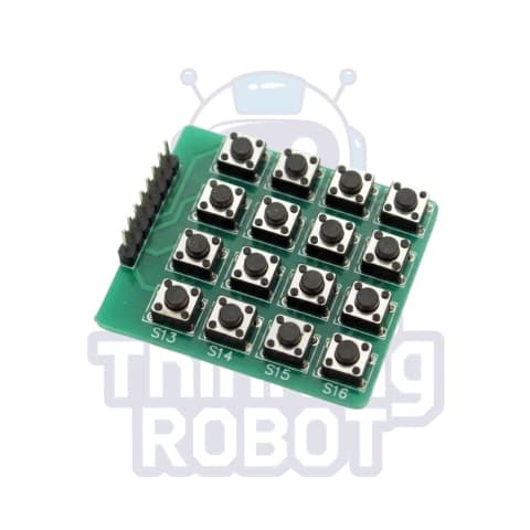4x4 Push Button Matrix Keypad