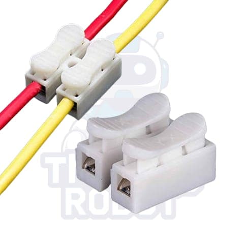 2-Way 2-Pin Quick Push Wire Connector