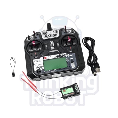 FlySky FS-i6X 2.4GHz 6CH RC Transmitter with FS-iA10B 10CH Receiver