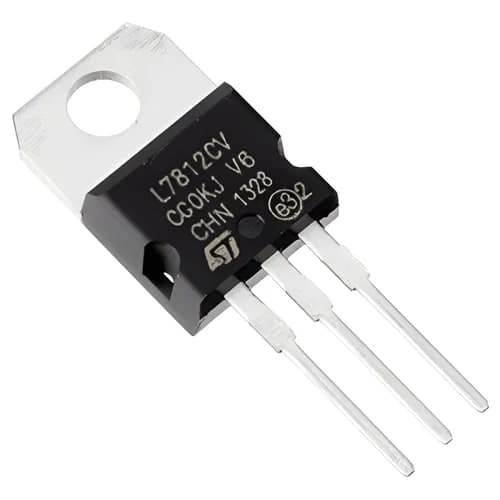 L7812CV 12V Positive Linear Voltage Regulator IC (TO-220) 1