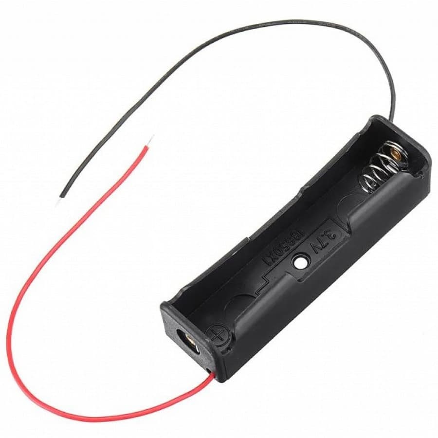 Single Cell 18650 Battery Holder | 1 Cell Li-ion Battery Holder 1