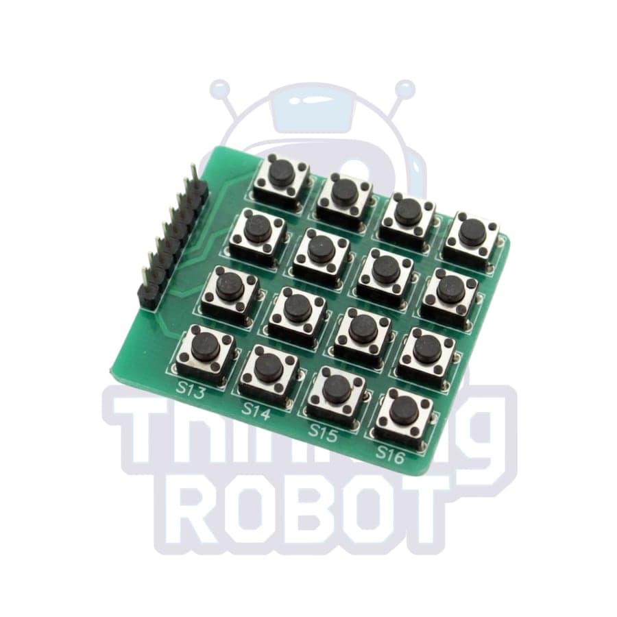4x4 Push Button Matrix Keypad 1